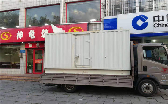 长沙出租发电机施工案例